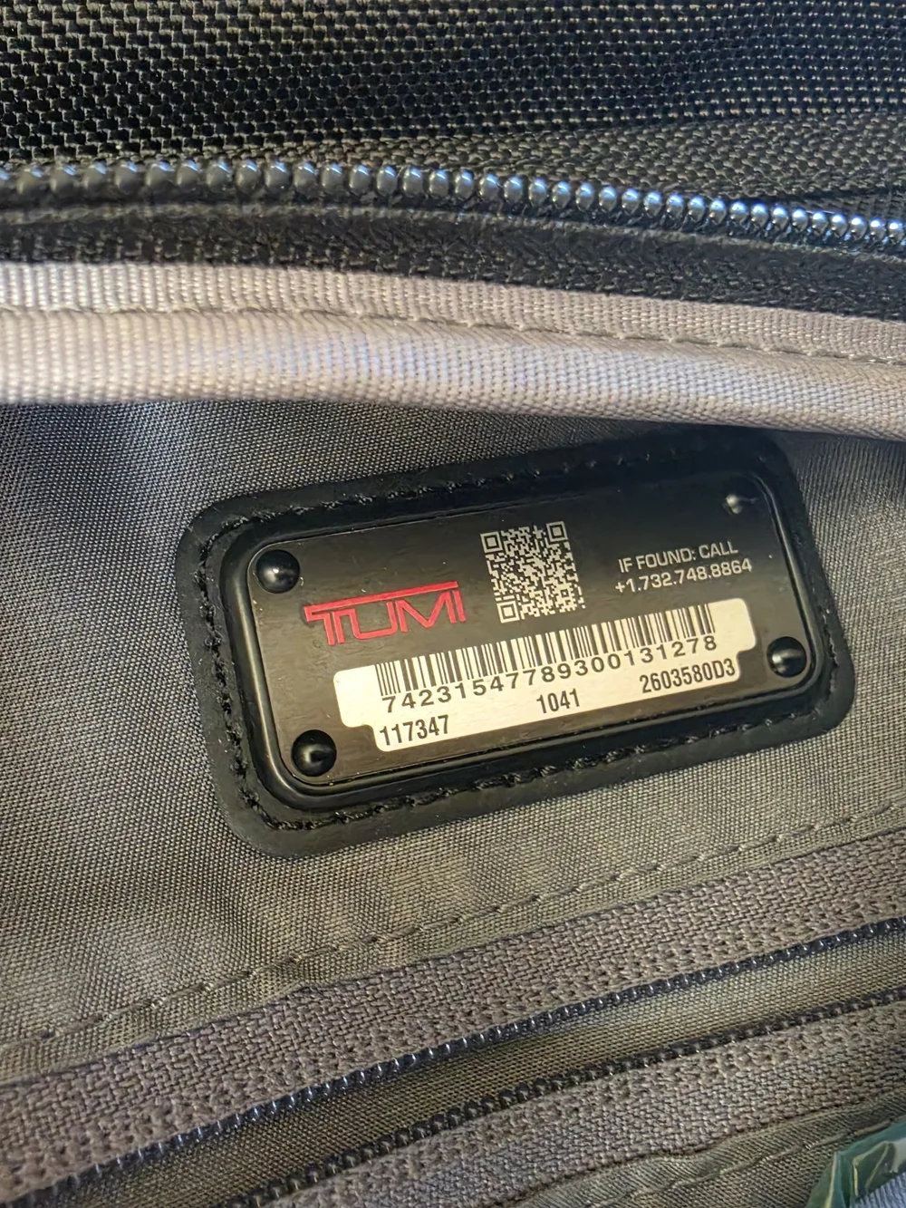 TUMI Alpha Bravo Black Men's Travel Backpack